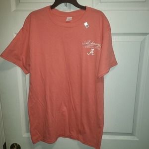 University of Alabama Pink t-shirt size M  NEW #034